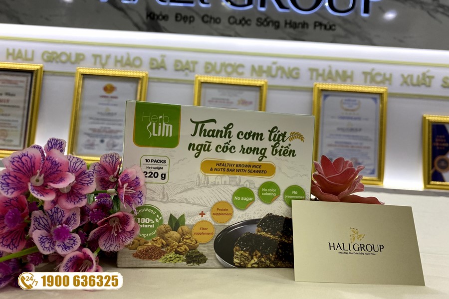 Thanh Cơm Lứt Ngũ Cốc Herbslim giá bao nhiêu?