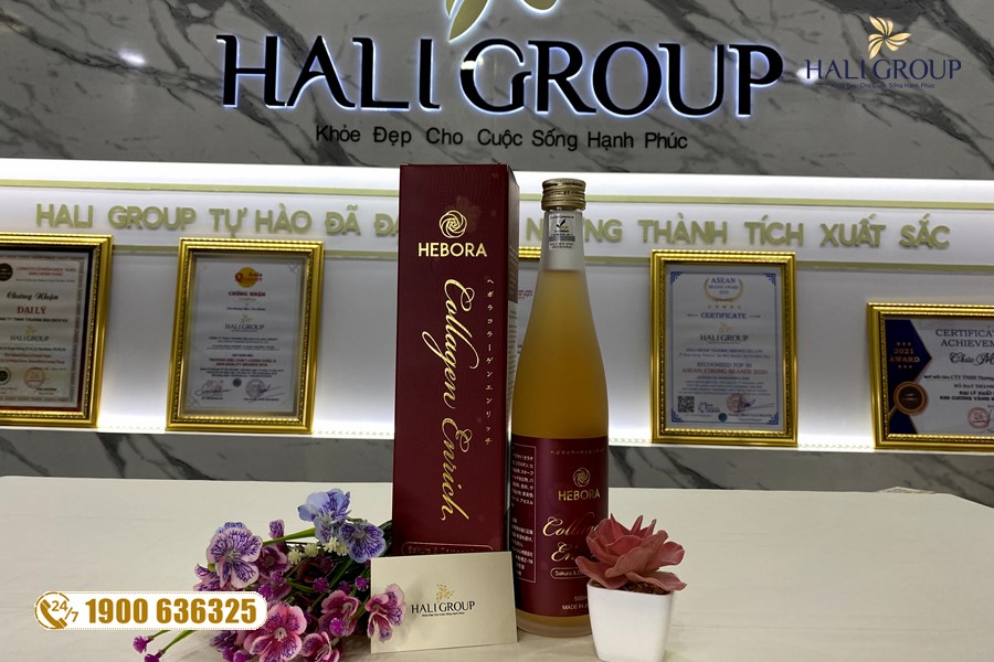 Nhà phân phối nước uống Hebora Collagen Enrich chính hãng tại HCM
