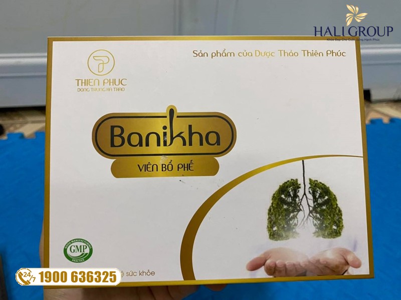 Giải đáp câu hỏi thường gặp khi mua viên bổ phổi Banikha Thiên Phúc chính hãng