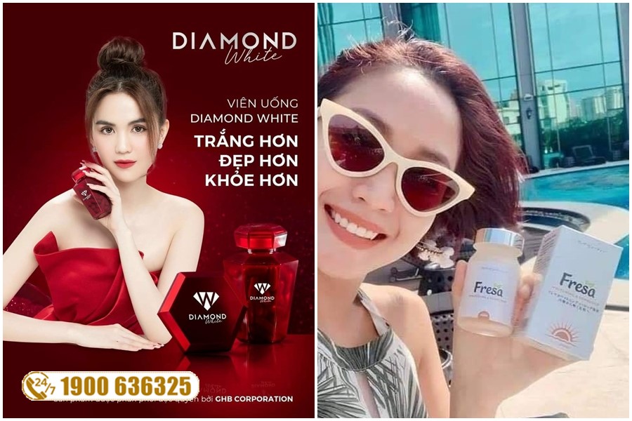 Nên chăm sóc da bằng viên uống Diamond White hay viên uống trắng da chống nắng Fresa